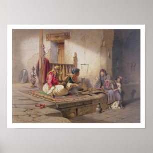 Dreamweaver in Esna, een van de 24 illustraties di Poster