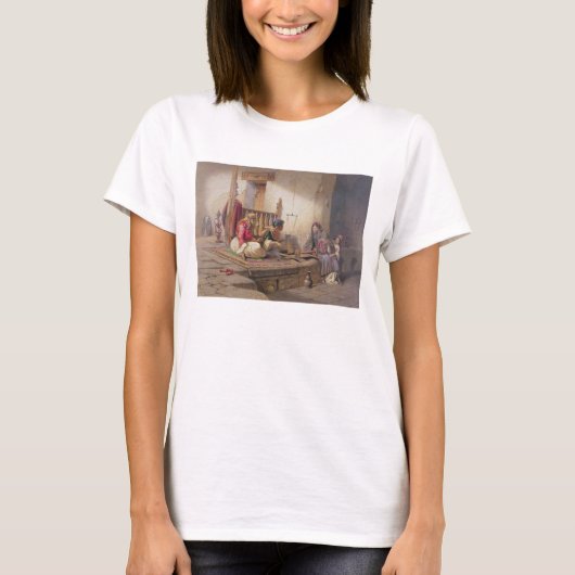 Dreamweaver in Esna, een van de 24 illustraties di T-shirt (Voorkant)