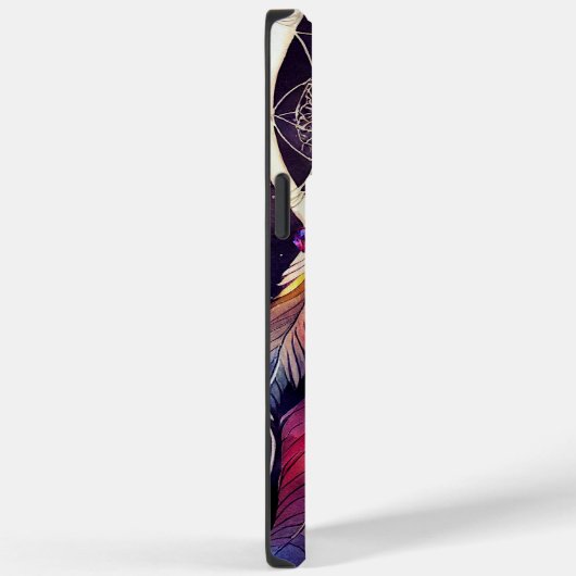 Dreamweaver iPhone/iPad case (Achterkant / Rechts)