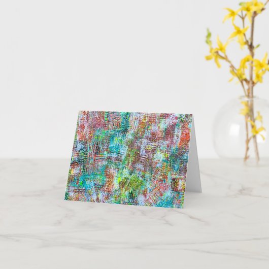 Dreamweaver-Kaart voor lege notities (Gele Bloem)