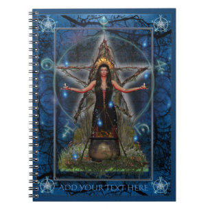 Dreamweaver-laptop (aangepast blauw) notitieboek