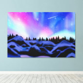 Dreamweaver Lights Canvas Afdruk (Insitu (Houten vloer))