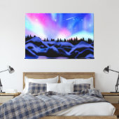 Dreamweaver Lights Canvas Afdruk (Insitu (Slaapkamer))