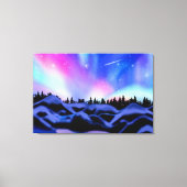 Dreamweaver Lights Canvas Afdruk (Voorkant)