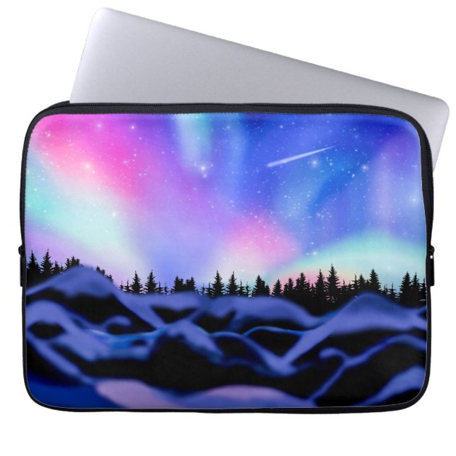 Dreamweaver Lights Laptop Sleeve (Voorkant)