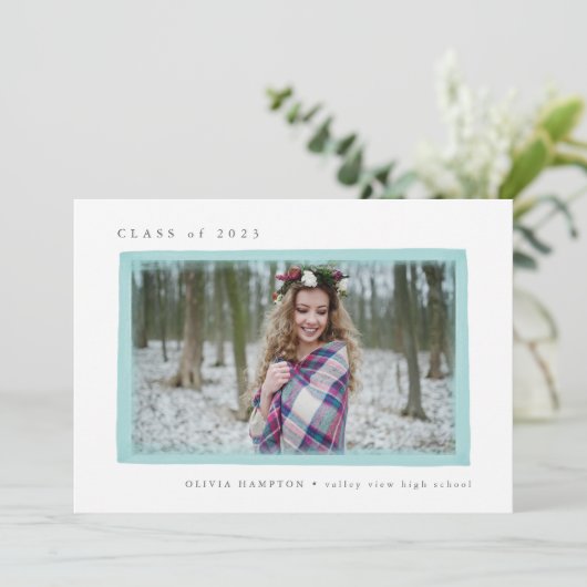 Dreamweaver Lijst Afstuderen Aankondiging & Uitnod (Staand voorkant)