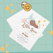 Dreamweaver Little Beer Cloud and Star Baby shower Kaart