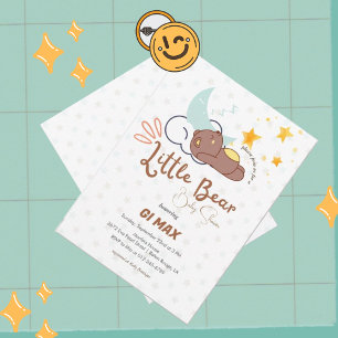 Dreamweaver Little Beer Cloud and Star Baby shower Kaart