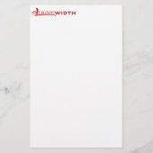 Dreamweaver Logo Stationery Briefpapier (Voorkant)