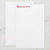Dreamweaver Logo Stationery Briefpapier (Voorkant / Achterkant)