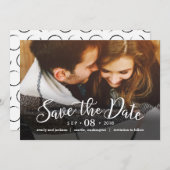 Dreamweaver Love EDITABLE COLOR Save the Date Card (Voorkant / Achterkant)