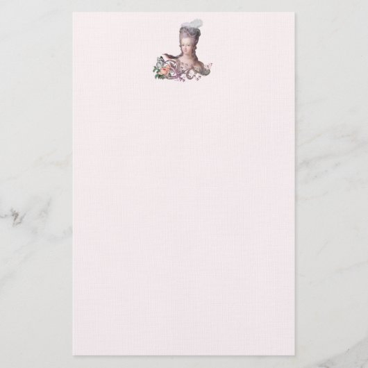 Dreamweaver Marie Antoinette Personal Briefpapier (Voorkant)
