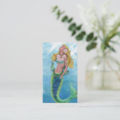 Dreamweaver Mermaid Painting Visitekaartje (Staand voorkant)