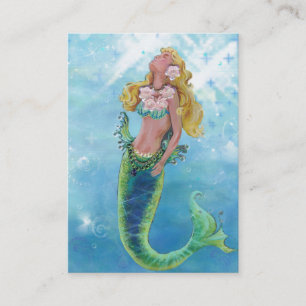Dreamweaver Mermaid Painting Visitekaartje