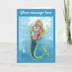 Dreamweaver Mermaid Wenskaart Kaart