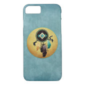 Dreamweaver met turkooisaccenten Case-Mate iPhone case (Achterkant)