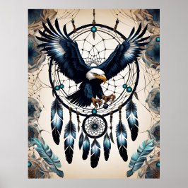 Dreamweaver Native American Poster