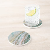 Dreamweaver Ocean Geïnspireerd inkt Design Zandsteen Onderzetter (Zijkant)