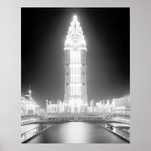 Dreamweaver op Coney Island, 1905. foto Poster (Voorkant)