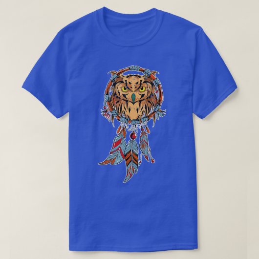 Dreamweaver Owl Forest Bird Animal Predator Owl T-shirt (Design voorkant)