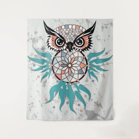 Dreamweaver Owl Wandkleed (Voorkant)