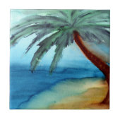 Dreamweaver Palm Tree Tegeltje (Voorkant)
