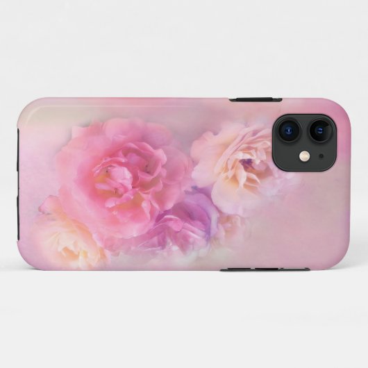 Dreamweaver Pastel-Rozen Case-Mate iPhone Case (Achterkant (horizontaal))