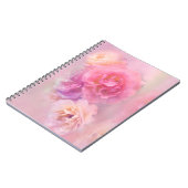 Dreamweaver Pastel-Rozen Notitieboek (Linkerzijde)