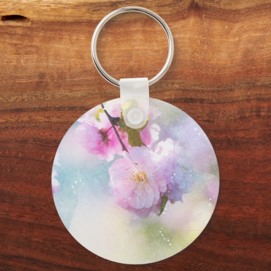 Dreamweaver Pastel-Rozen Sleutelhanger (Achterkant)