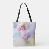 Dreamweaver Pastel-Rozen Tote Bag (Achterkant)