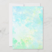 Dreamweaver Pastels Lotus Flower Kaart (Achterkant)