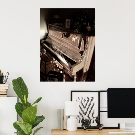Dreamweaver Piano Poster (Thuiskantoor)