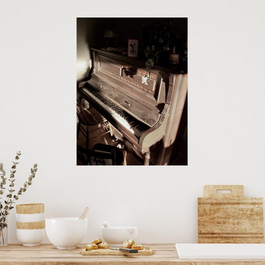 Dreamweaver Piano Poster (Keuken)