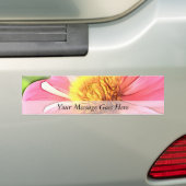 Dreamweaver Pink Dahlia Bumpersticker (Op auto)