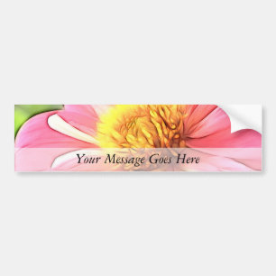 Dreamweaver Pink Dahlia Bumpersticker