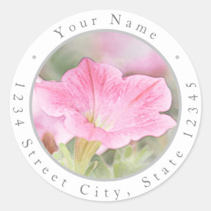 Dreamweaver Pink Petunias Labels