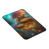 Dreamweaver Pink Treehouse Digital Art Magneet (Rechterzijde)