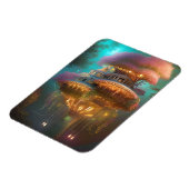 Dreamweaver Pink Treehouse Digital Art Magneet (Linkerzijde)