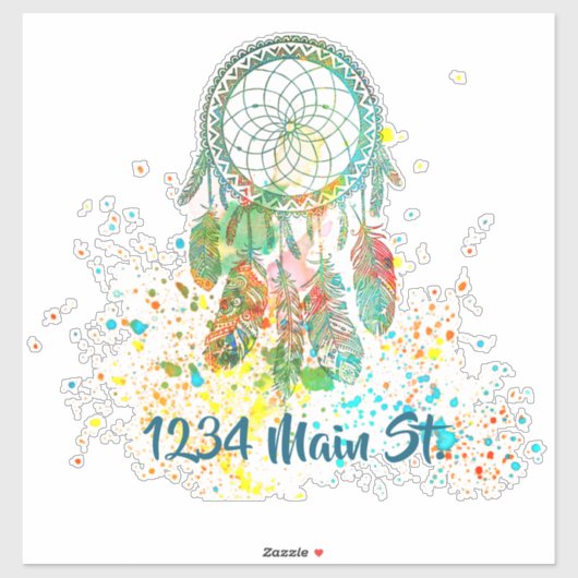 Dreamweaver-postvakbrievenbus sticker (Vel)