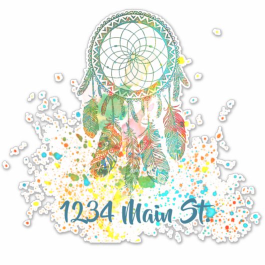 Dreamweaver-postvakbrievenbus sticker (Voorkant)