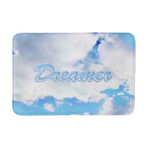 Dreamweaver Puffy White Clouds en Blue Sky Badmat