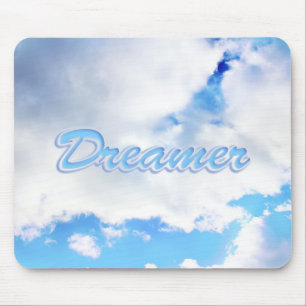 Dreamweaver Puffy White Clouds en Blue Sky Muismat