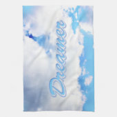 Dreamweaver Puffy White Clouds en Blue Sky Theedoek (Verticaal)