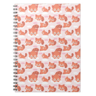 Dreamweaver Red Panda Spiral-fotonotebook Notitieboek