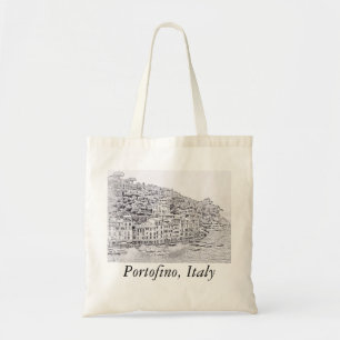 Dreamweaver Romantic Portofino, Italiaanse Canvas  Tote Bag