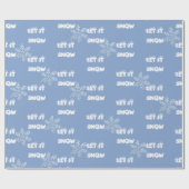 Dreamweaver Snowflakes laat het sneeuwpakpapier Cadeaupapier (Vlak)