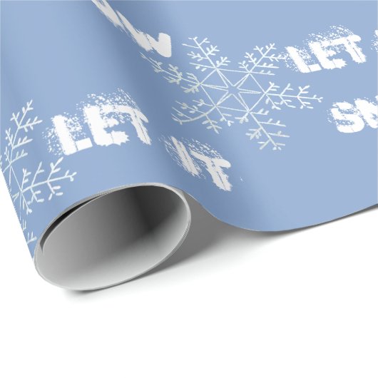 Dreamweaver Snowflakes laat het sneeuwpakpapier Cadeaupapier (Rol Hoek)