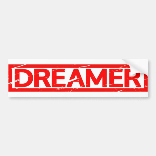 Dreamweaver Stamp Bumpersticker (Voorkant)