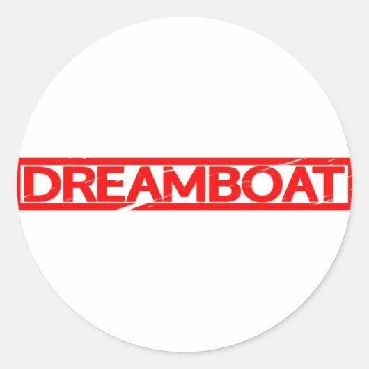 Dreamweaver Stamp Ronde Sticker (Voorkant)