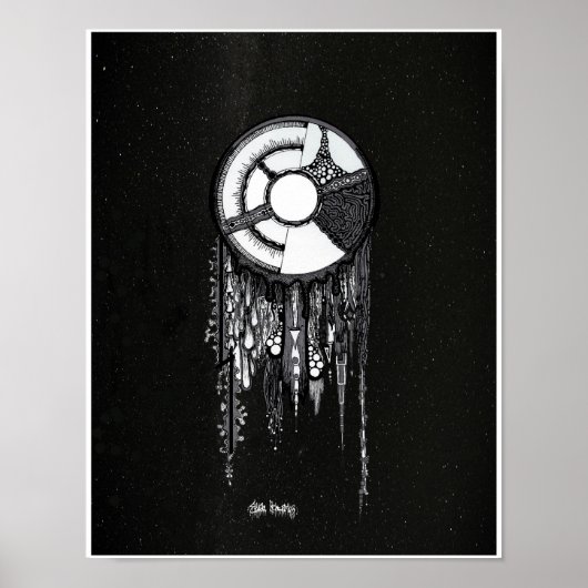 Dreamweaver - Starry-achtergrond Poster (Voorkant)